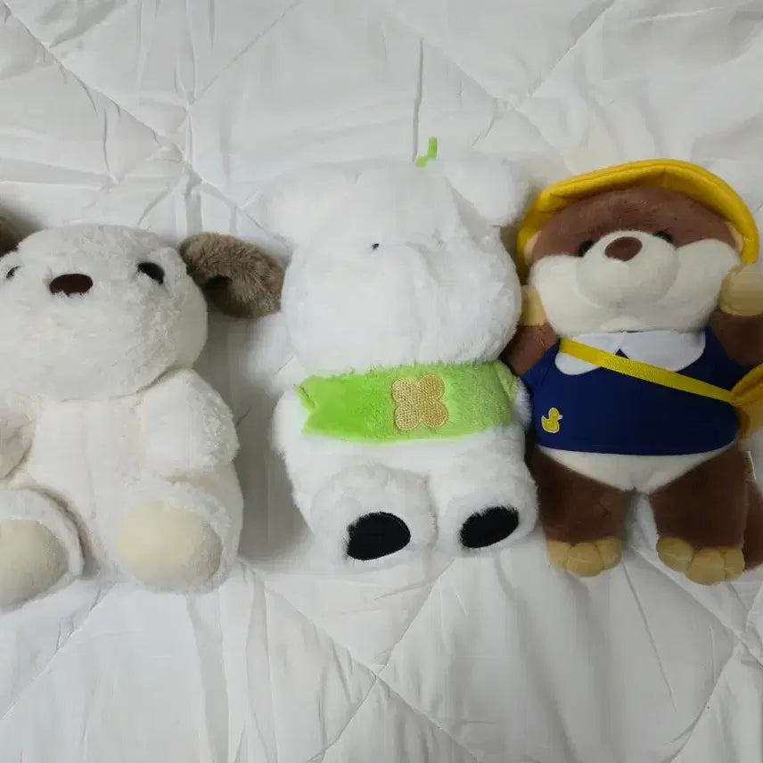 [BUNJANG] Large Otter Plush Doll (Rakkosan) 30cm / 네잎크로버 인형 수달인형 랏코상 대형인형 큰인형 30cm 강아지