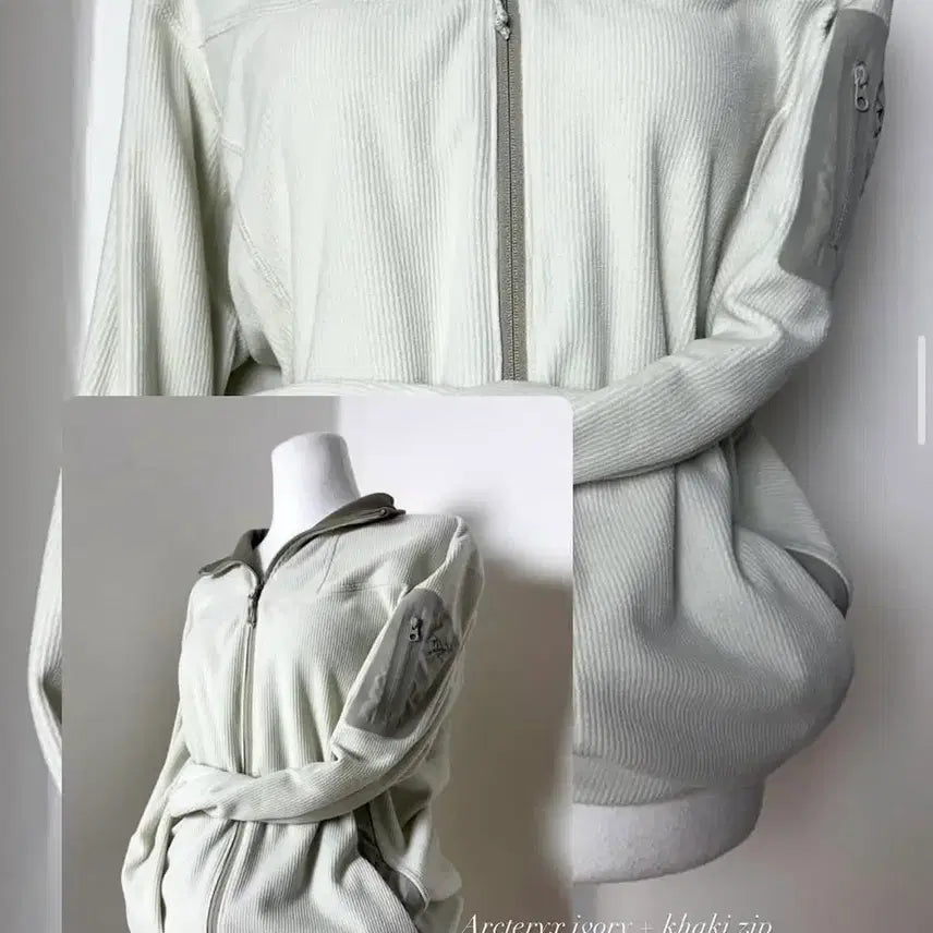 [BUNJANG] Arc'teryx Khaki Zip-Up Jacket / 아크테릭스 카키 집업