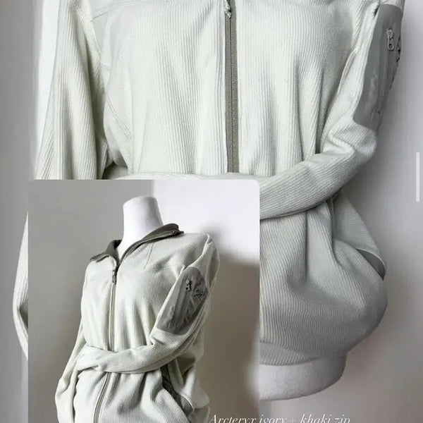 [BUNJANG] Arc'teryx Khaki Zip-Up Jacket / 아크테릭스 카키 집업