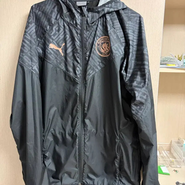 [BUNJANG] Puma Manchester City Windbreaker Jacket - Size M / 퓨마 맨시티 바람막이