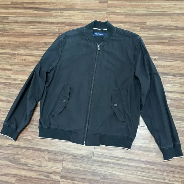[BUNJANG] Polo Ralph Lauren Golf Zip-Up Bomber Jacket / 일본판 폴로 랄프로렌 골프 집업 봄버 블루종 자켓