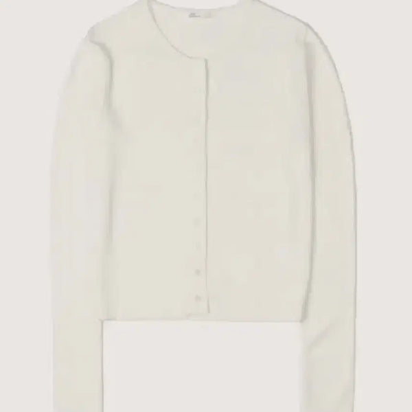 [BUNJANG] Yusop Sophie Line Cardigan White / 유솝 소피 라인 가디건 화이트 택달린상품 당일배송 yousoap