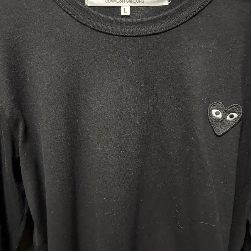 [BUNJANG] Comme des Garçons PLAY Long Sleeve T-Shirt / 꼼데가르송 롱슬리브