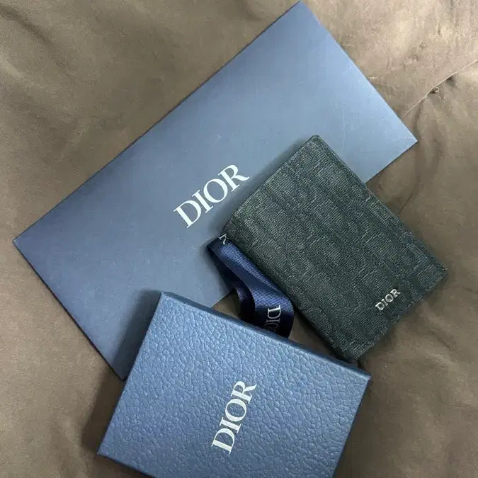 [BUNJANG] Dior Dior Oblique Card Wallet Black / 디올 오블리크 카드반지갑 블랙