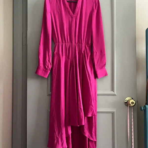 [BUNJANG] Maje Pink Midi Dress Size 1 / 마쥬 원피스 핑크 1사이즈