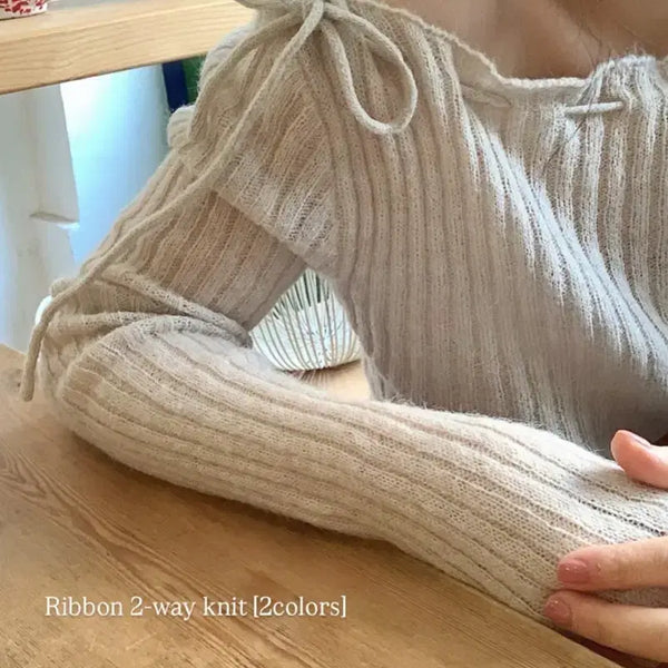 [BUNJANG] Thebaz Lily Kotes Levain Leplain Ont Knit / (미착용 새상품) 인더바즈 릴리코츠 르베인 르플레인 온트 니트
