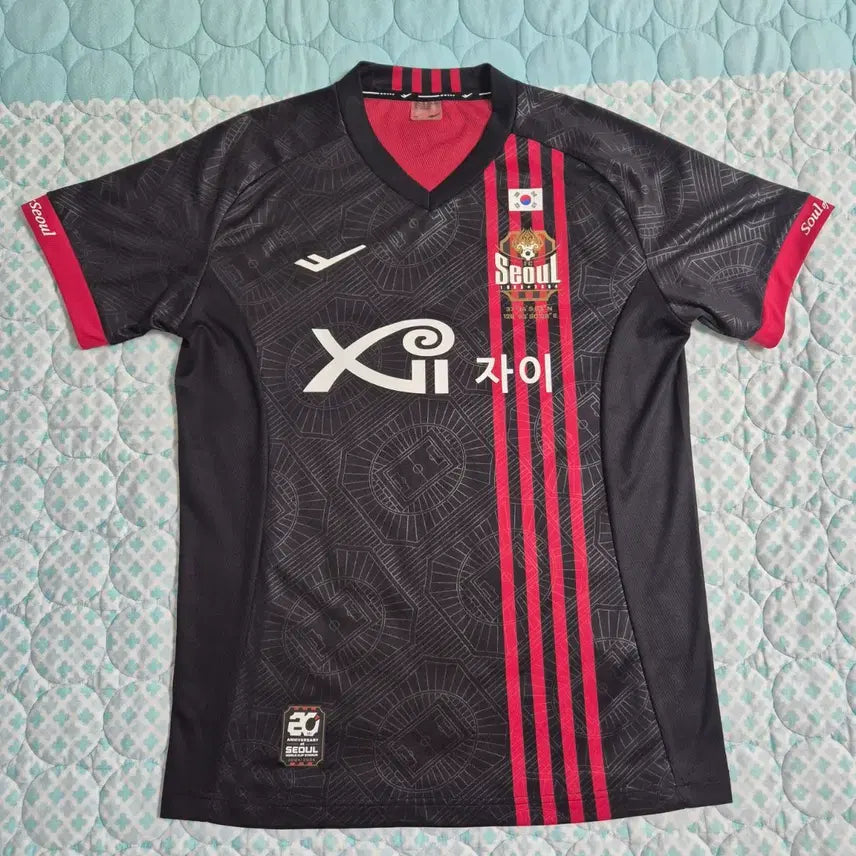 [BUNJANG] FC Seoul 2024 Special Edition Patriotic Uniform (L, 100) - Authentic, No Name / FC서울 2024 스페셜 (L, 100) 호국보훈 유니폼 정품 노마킹