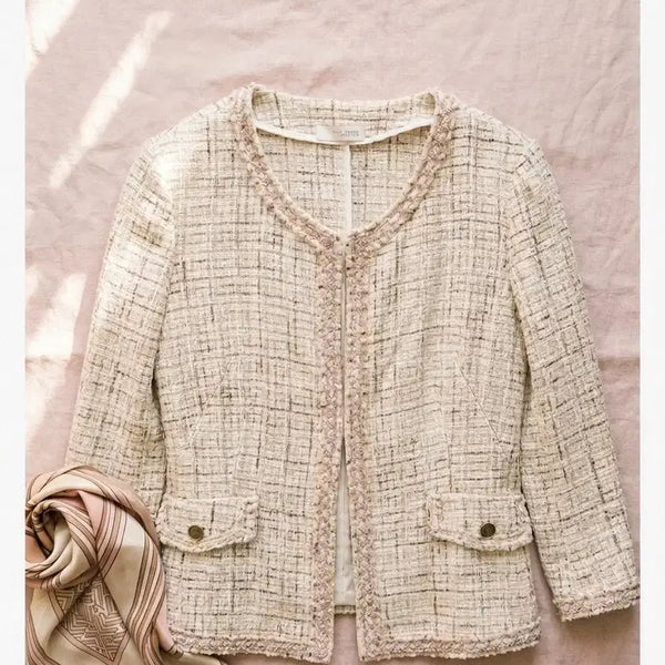 [BUNJANG] MICHAA Classic Tweed Jacket / [정품] 미샤(MICHAA) 클래식 트위드 자켓 (상태 최상)