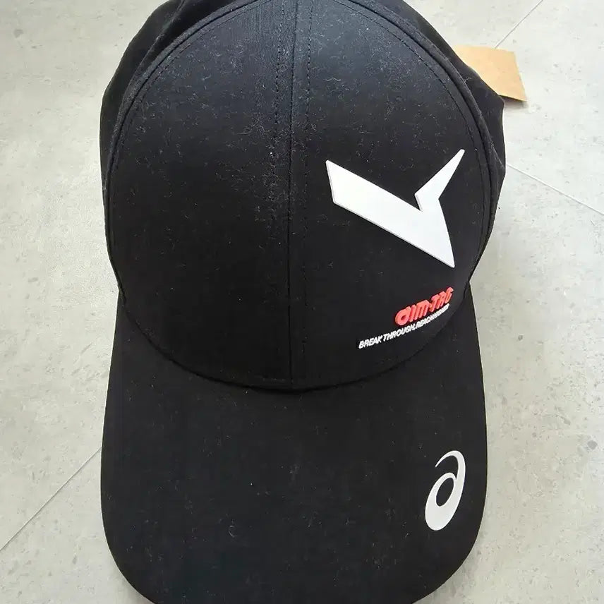 [BUNJANG] Asics Black Logo Baseball Cap / 아식스 모자