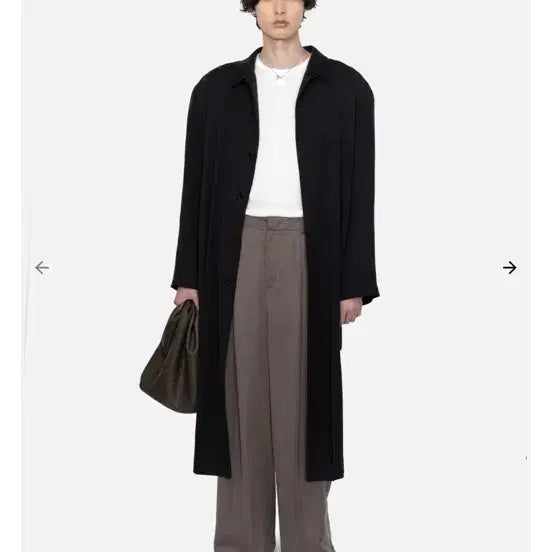 [BUNJANG] Amomento Cupro Trench Coat / 아모멘토 큐프로 트렌치코트