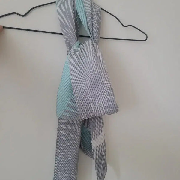 [BUNJANG] Pleated Scarf / (새것)플리츠스카프