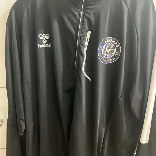 [BUNJANG] Hummel Seo Hae High School Soccer Club Training Top XL / 험멜 서해고 축구부 트레이닝 상의 xl 100