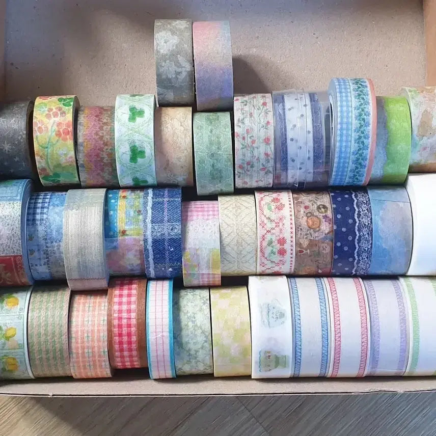 [BUNJANG] Voki Washi Tape Bundle Set (37 pieces) / 보키 마테 일괄 판매합니다