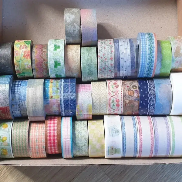 [BUNJANG] Voki Washi Tape Bundle Set (37 pieces) / 보키 마테 일괄 판매합니다