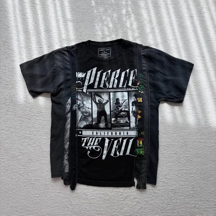 [BUNJANG] Rebuild by Needles "Pierce the Veil" 7 Cut T-Shirt / Rebuild by needles 7컷 티셔츠