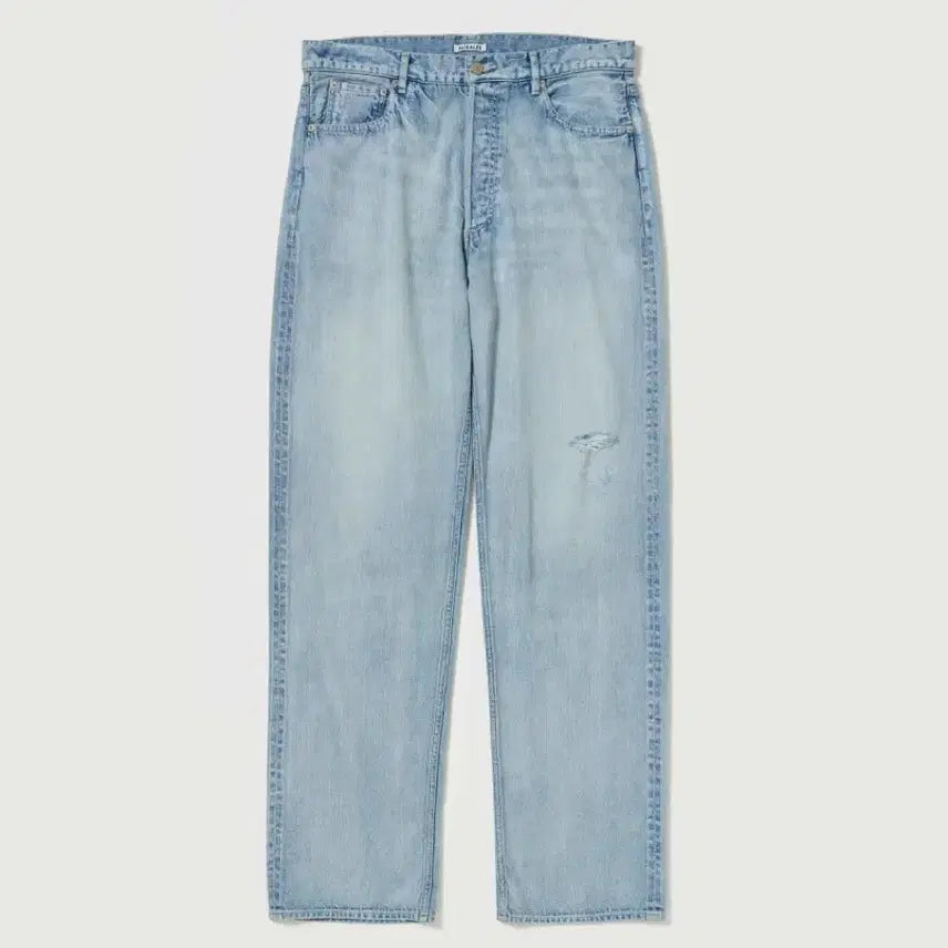 [BUNJANG] AURALEE Faded Selvedge Light Wide Denim 28 / 26ss 오라리 페이디드 셀비지 라이트 와이드 데님