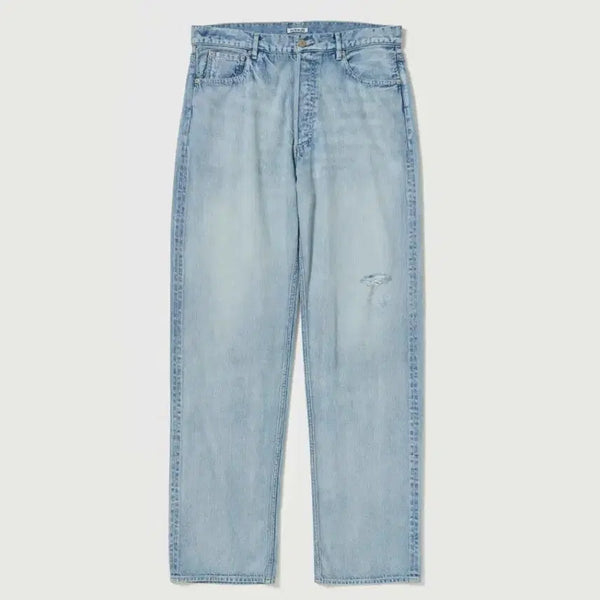 [BUNJANG] AURALEE Faded Selvedge Light Wide Denim 28 / 26ss 오라리 페이디드 셀비지 라이트 와이드 데님