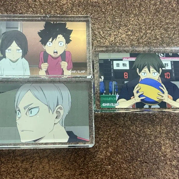 [BUNJANG] Haikyuu!! Acrylic Block Set / 하이큐 아크릴 블록