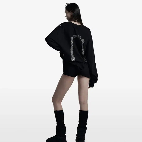 [BUNJANG] ODOR Cris Box Tee Long Sleeve / 마지막세일 (새상품)오도어 Cris box tee 크리스 박스티 롱슬리브