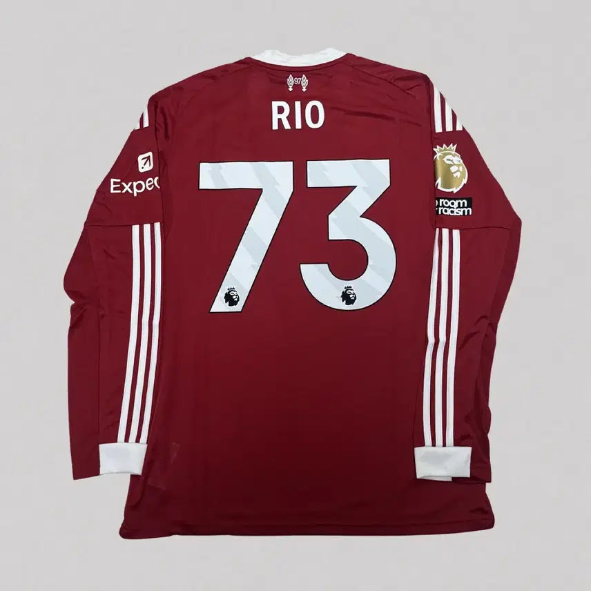 [BUNJANG] Liverpool FC 25-26 Home Long Sleeve Jersey El-Ghazal Authentic XL / 리버풀 유니폼 25-26 홈 긴팔 리오 은구모하 국내XL 정품