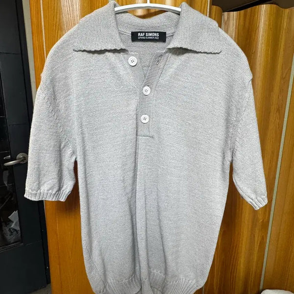 [BUNJANG] Raf Simons Knit Polo Shirt / 라프시몬스 니트 폴로