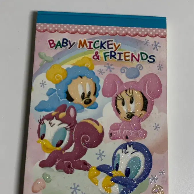 [BUNJANG] Disney Baby Mickey & Friends Memo Pad / 베이비 미키미키 프렌즈 메모지