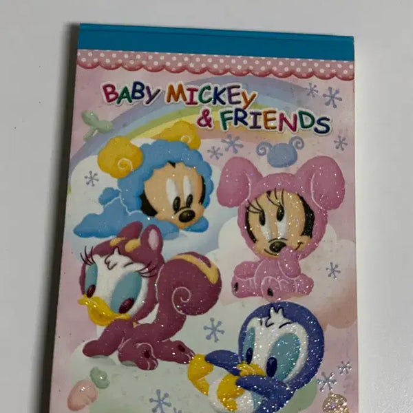[BUNJANG] Disney Baby Mickey & Friends Memo Pad / 베이비 미키미키 프렌즈 메모지