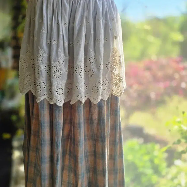 [BUNJANG] Beargirls Cotton Skirt / 베어걸즈 면 스커트