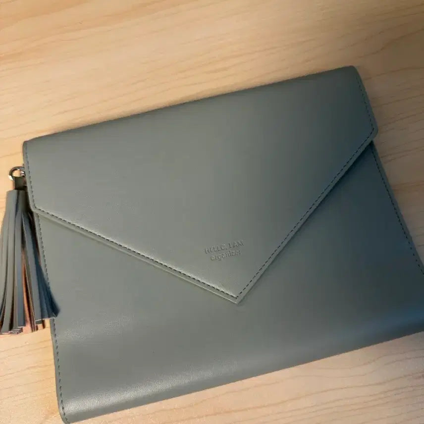 [BUNJANG] Leather Diary Cover Pouch with Tassel and Bookmark / 다이어리 커버 가죽 파우치