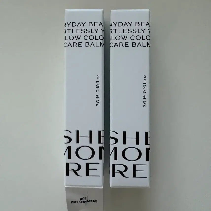 [BUNJANG] Monbread Lip Balm 2-Piece Set / 몬브레드 립밤 2개 새상품