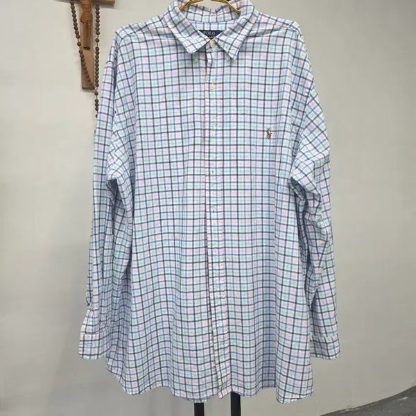 [BUNJANG] Polo Ralph Lauren Check Shirt 2XL / 폴로 랄프로렌 체크 셔츠 2XL