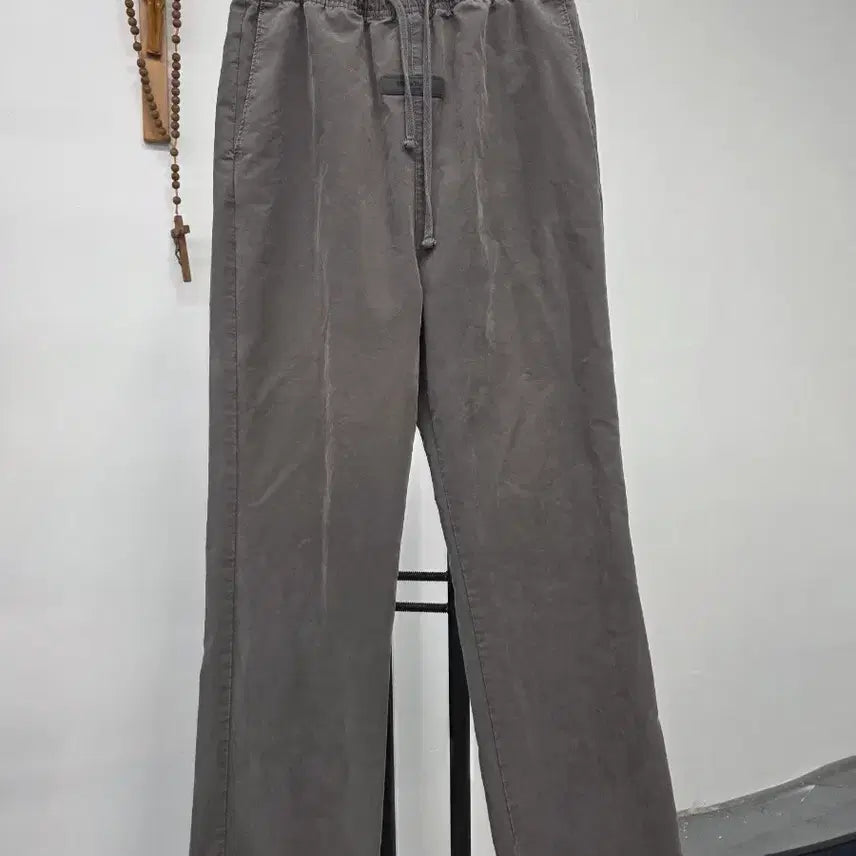 [BUNJANG] Essential Wide Banding Pants - Size S / 에센셜 와이드 밴딩 팬츠 S 사이즈