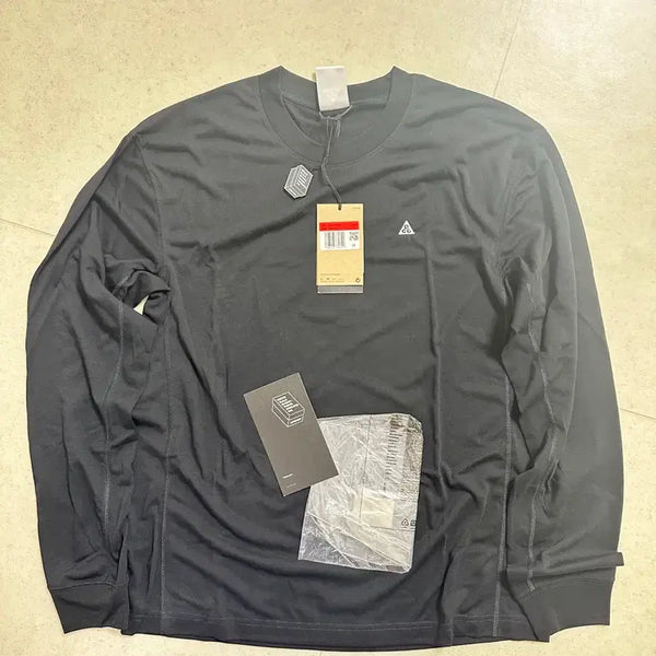 [BUNJANG] Nike ACG Goat Rocks Long Sleeve Black L / 나이키 ACG 고트 락스 롱슬리브 블랙 L 사이즈 판매