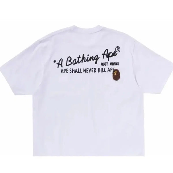 [BUNJANG] Bape Hand Drawn Relaxed Fit T-Shirt XXL / 베이프 핸드 드로우 릴랙스드 핏 반팔 XXL