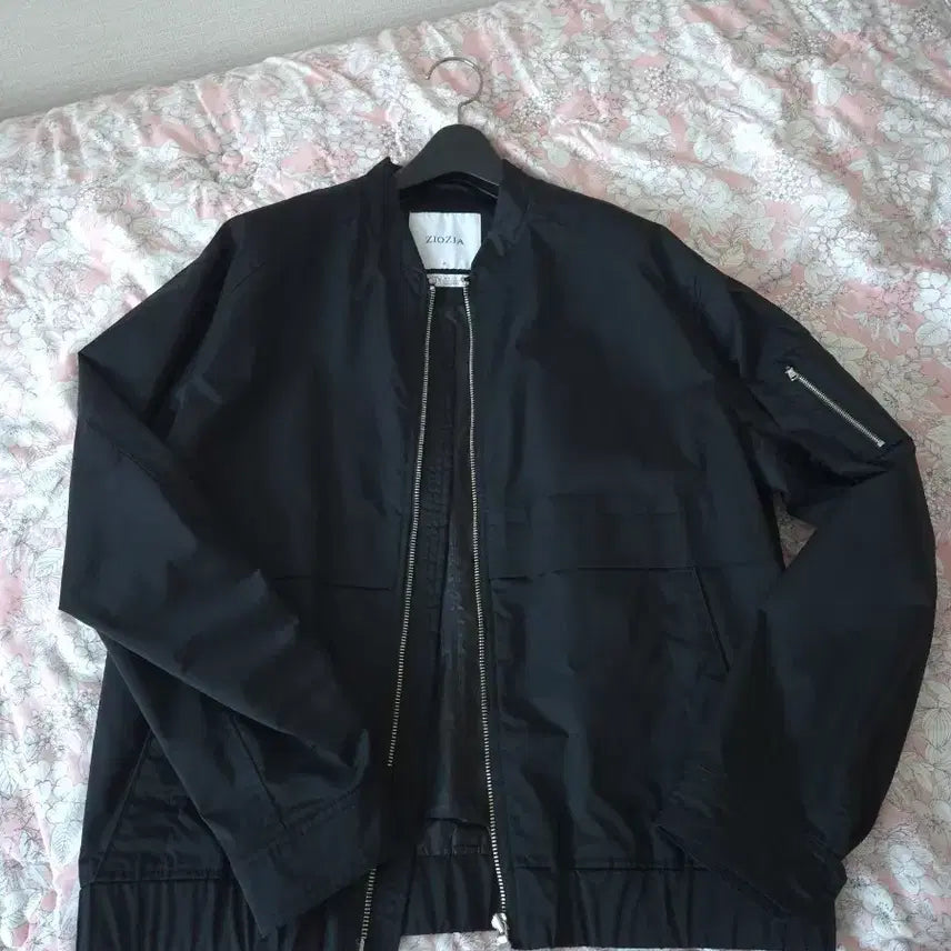 [BUNJANG] ZIOZIA Black MA-1 Jacket / 지오지아 블랙 MA1 자켓