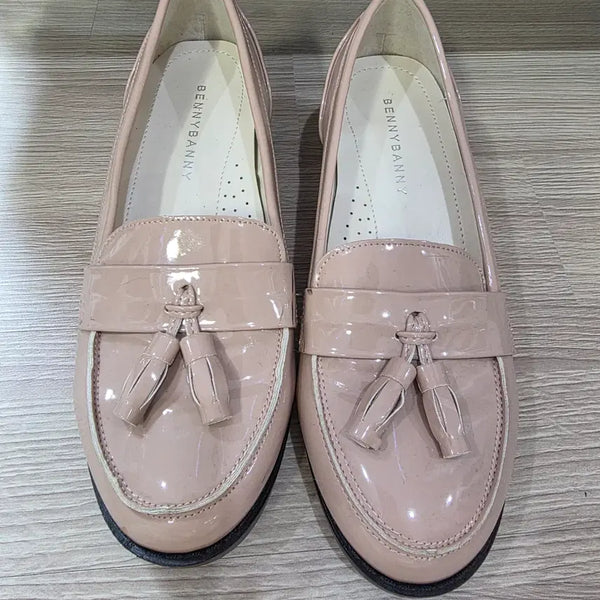 [BUNJANG] Benny Banny Tassel Loafers Beige / 베니바니 태슬 로퍼 BENNY BANNY