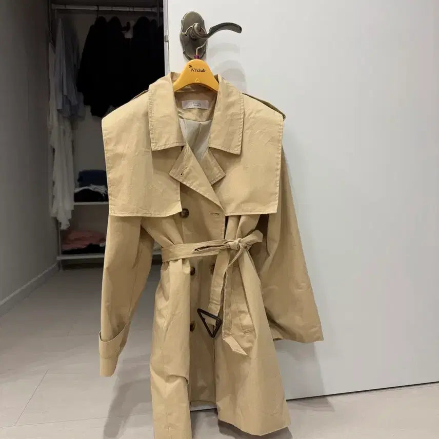 [BUNJANG] Women's Trench Coat with Belt (New) / 여성 트렌치코트 ( 벨트 O ) 새상품