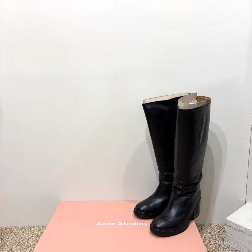 [BUNJANG] Acne Studios Egor Leather Long Boots / 아크네 스튜디오 Egor 레더 롱부츠