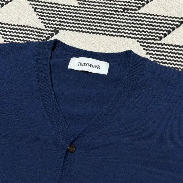 [BUNJANG] Tonywack Super Fine Merino Wool Knit Cardigan / 토니웩 슈퍼 파인 메리노 울 니트 가디건