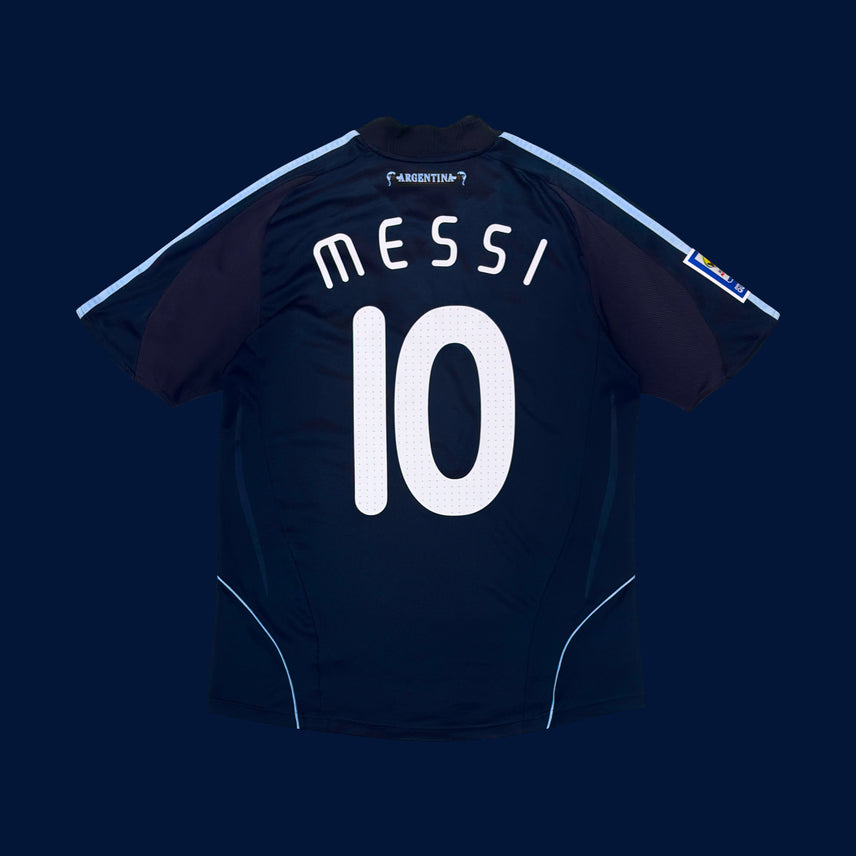 [BUNJANG] Adidas Argentina 2008/10 World Cup Qualifier Away Lionel Messi #10 Jersey (Size M) / 정품 아디다스 아르헨티나 유니폼 08 10 월드컵예선 원정 메시 해외 M
