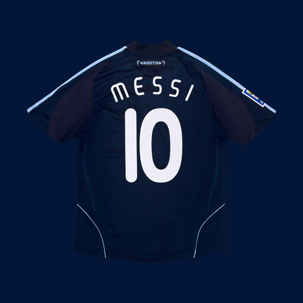 [BUNJANG] Adidas Argentina 2008/10 World Cup Qualifier Away Lionel Messi #10 Jersey (Size M) / 정품 아디다스 아르헨티나 유니폼 08 10 월드컵예선 원정 메시 해외 M