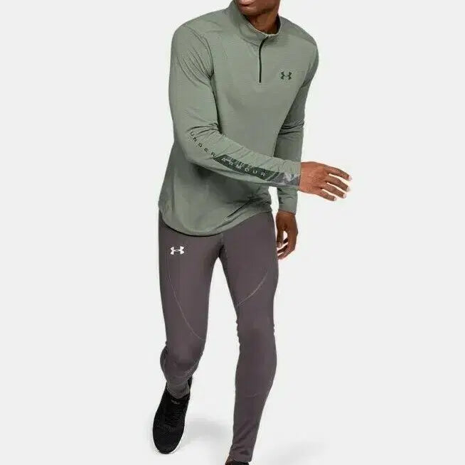 [BUNJANG] Under Armour Threadborne Long Sleeve Half-Zip T-Shirt / [S/M] 언더아머 스레드본 긴팔 하프집업 티셔츠 새제품