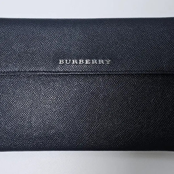[BUNJANG] Burberry Grainy Leather Clutch Wallet / [버버리] 그레이니 레더 클러치