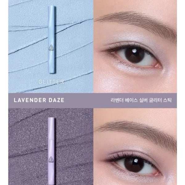 [BUNJANG] 3CE Ice Switch Stick Glitter Pencil (Ivory Breeze, Pink Shin, Double Note, Blue Capture, Lavender Days) / 3ce 아이스위치 스틱 글리터 펜슬 블루캡쳐/라벤더데이즈