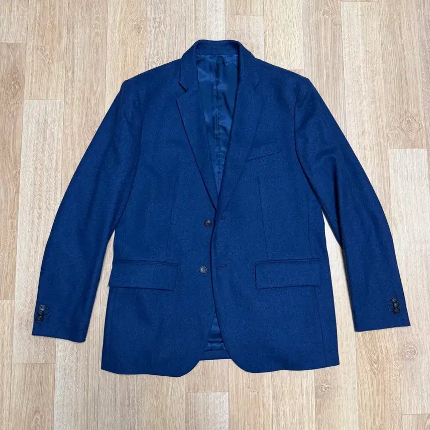 [BUNJANG] Easy Earl Life Navy Wool Cupro Lined Suit / Easy earl life 울 큐프라 네이비 수트