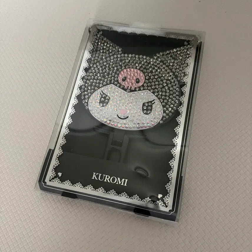 [BUNJANG] Sanrio Kuromi Jewel Hand Mirror / 산리오 쿠로미 보석 손거울