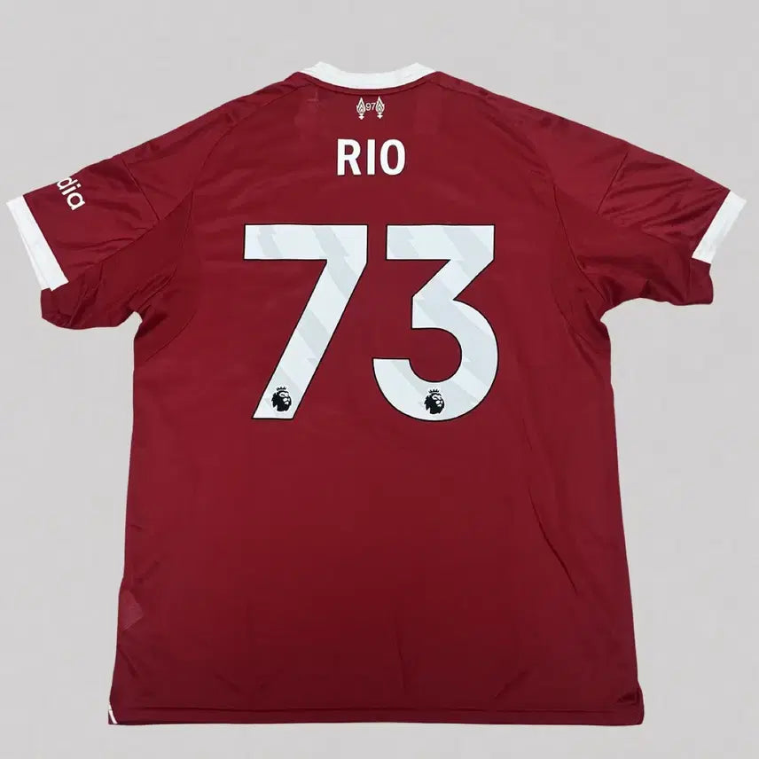[BUNJANG] Liverpool FC 25-26 Home Jersey Lio Ngoumou Authentic / 리버풀 유니폼 25-26 홈 리오 은구모하 국내XL 정품