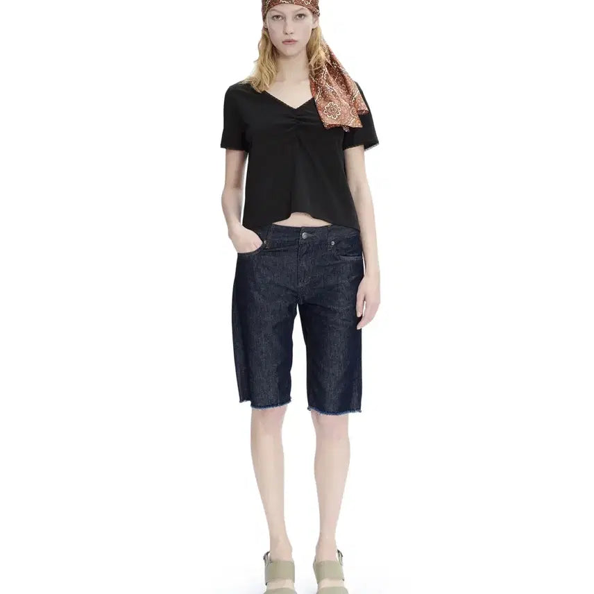 [BUNJANG] A.P.C. Kathleen Denim Bermuda Pants / A.P.C. 아페쎄 Kathleen 데님 버뮤다 팬츠34