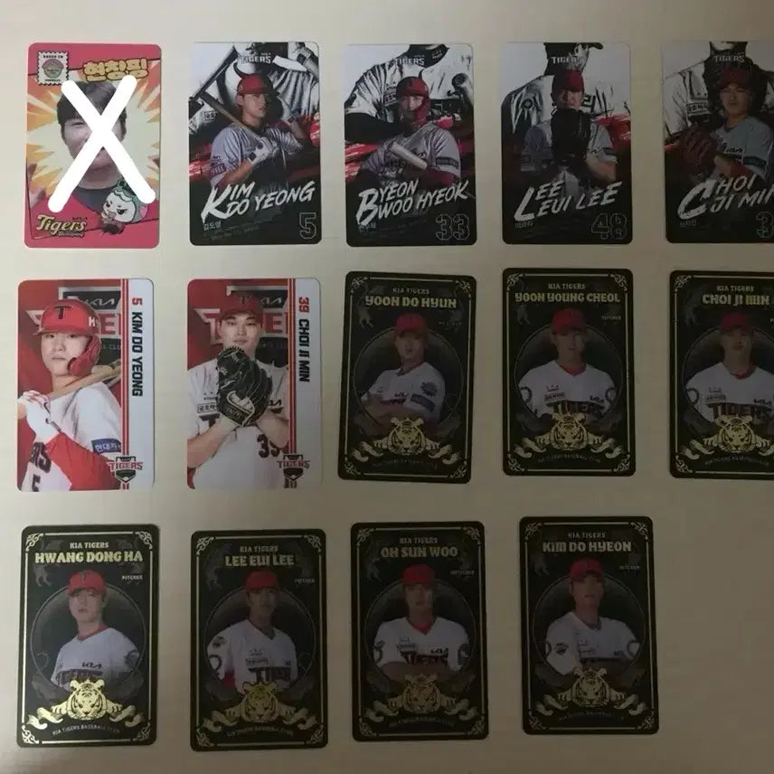 [BUNJANG] Kia Tigers Custom Photocard / 기아 타이거즈 커스텀 포카 양도