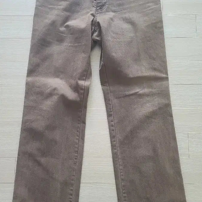 [BUNJANG] Beanpole Straight Fit Khaki Cotton Pants (Size 32) / 빈폴 브라운 카키 면바지 컬러진 진팬츠 32 34 카키진